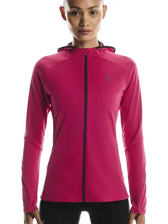 ON | Chaqueta de running con capucha Climate para mujer |